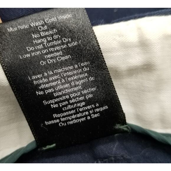 Babaton ARITZIA Navy Blue Flat Front Ankle Pant - Size 2 - Picture 7 of 7